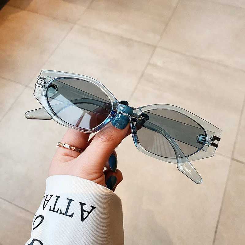 Vintege Square Small Sunglasses Women Men Rectangle Eyewear Brand Designer Sun Glasses Female Shades UV400 Oculos De SolXJ241228