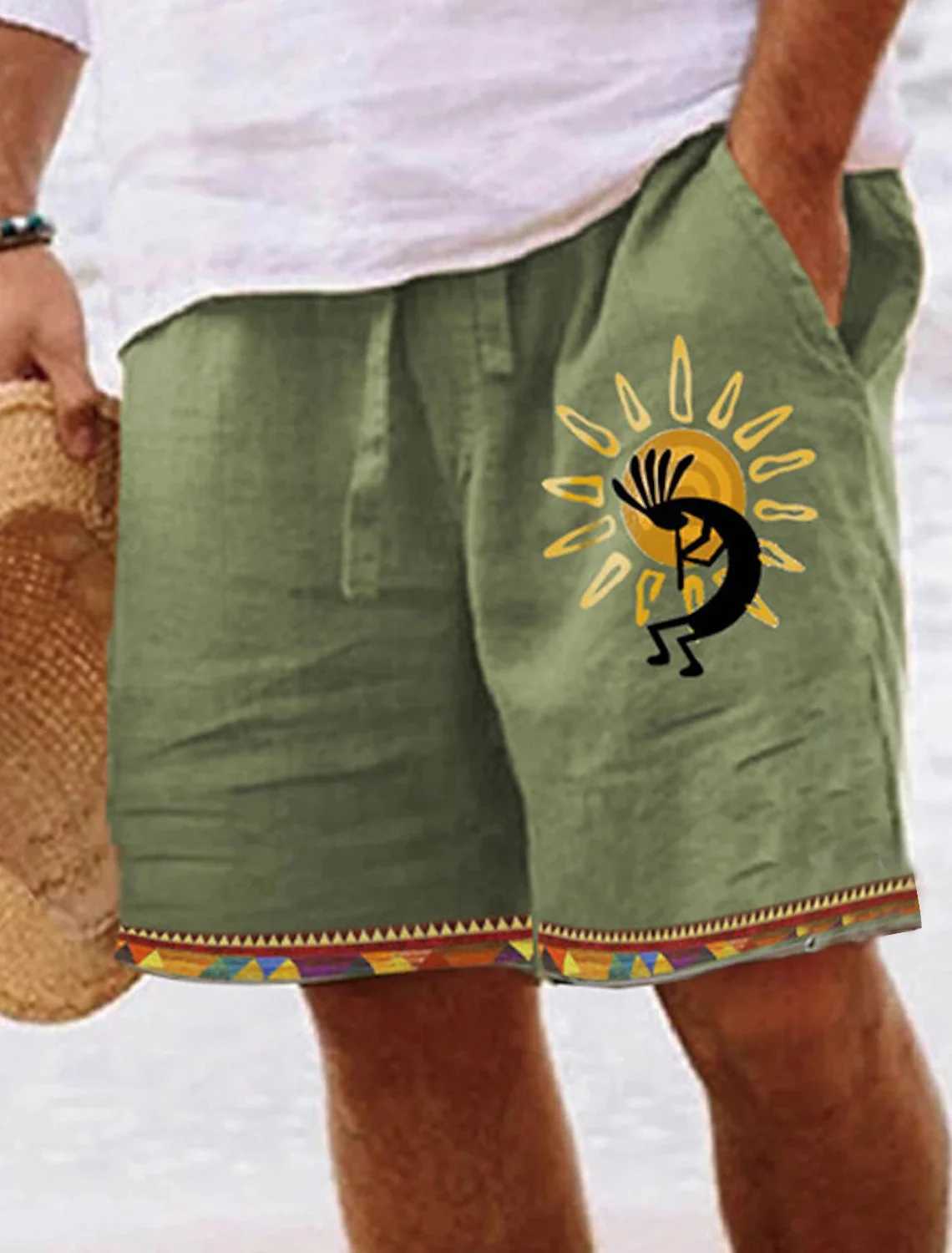 Men Under The Sun Artist 3D Printed Shorts for Men Summer Breathable Vintage Shorts Fitness Street Shorts for Men Mens Clothing W250319