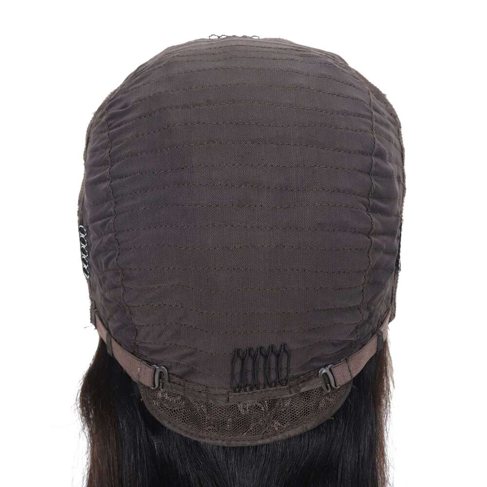 Real Person Hair Set With Lace Hand Woven Headband 13X4 Lace Short Bob Wig Density 150% Kq2 Kq2