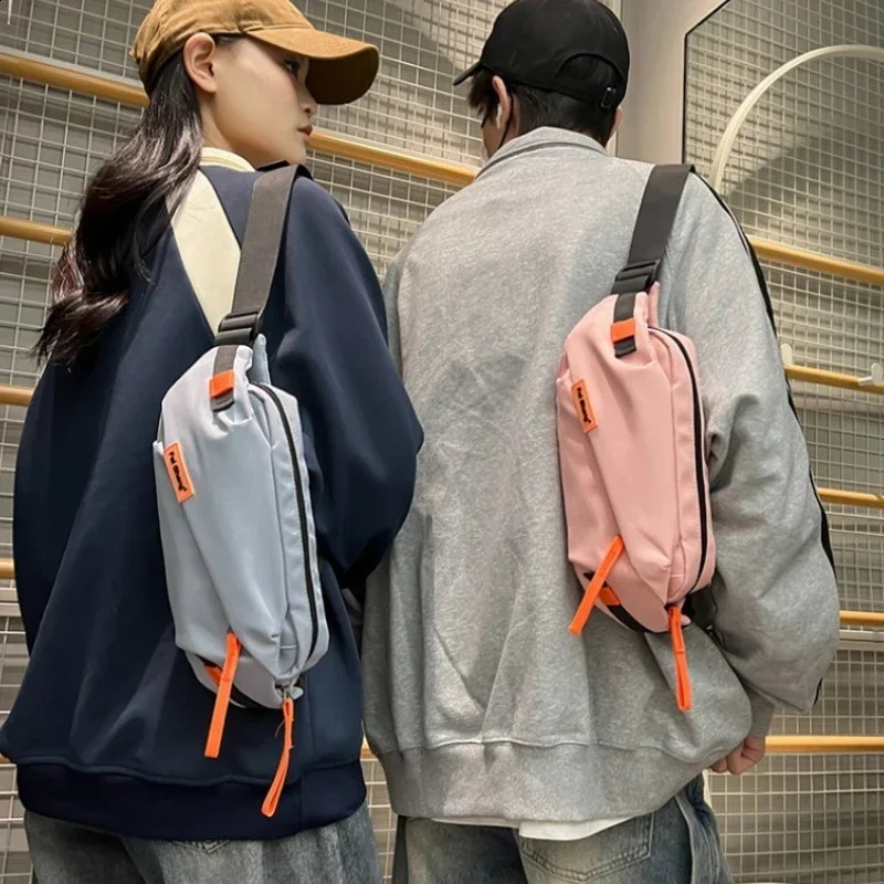 Simplicity Zipper Nylon Youth Ladies Waist Packs Advanced Sense Couple Style Casual Bags for Women Bolsas De Mujer 241223