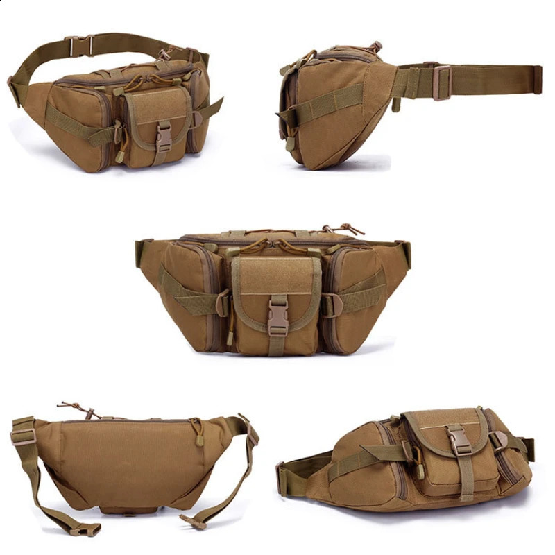 Waist Bags For Men Women Outdoor Pack Traveling Camping Cycling Fishing Walking Hip Belt Chest 241223