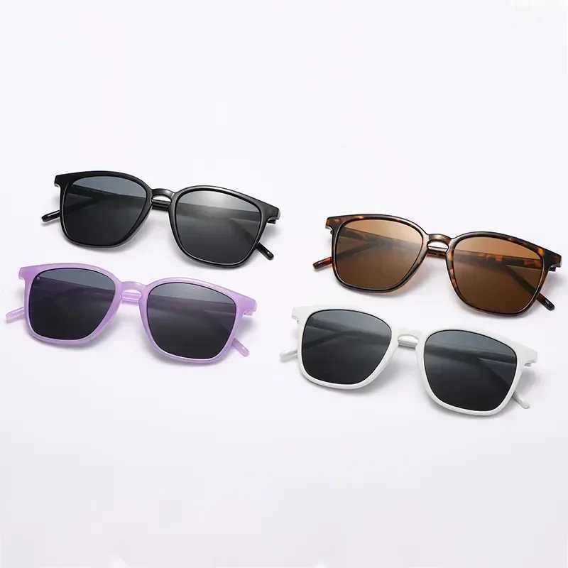 2024 Fashion Square Sunglasses Woman Retro Brand Designer Shades Sun Glasses Female Black Vintage Cat Eye Driving Sunglasses W241228