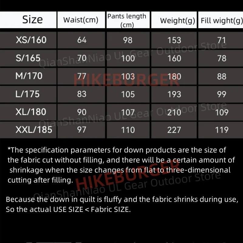 Ice Flame NXT 800FP Down Pants Outdoor Ultralight Grey Duck Down Pants Portable Camping Hiking Thermal Inner UNISEX 241227