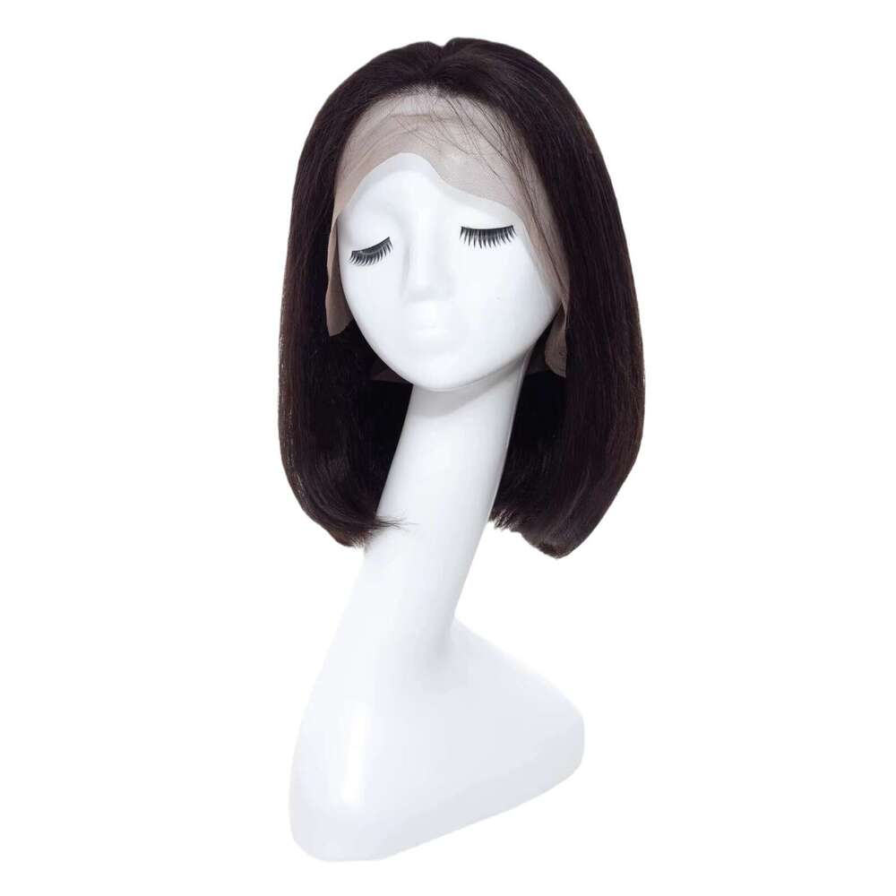 Full Human 13 * 4Bobo Front Lace Headband, Wig, Long Straight Hair Headband Kq2 Kq2