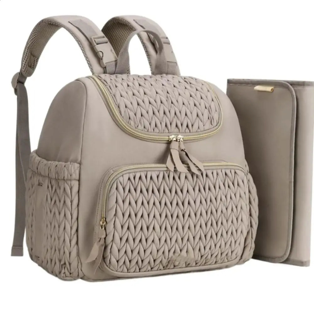 Large Capacity Mommy Bag Lightweight Fashion Baby Diapers Organizer Diaper Bag Women 241226