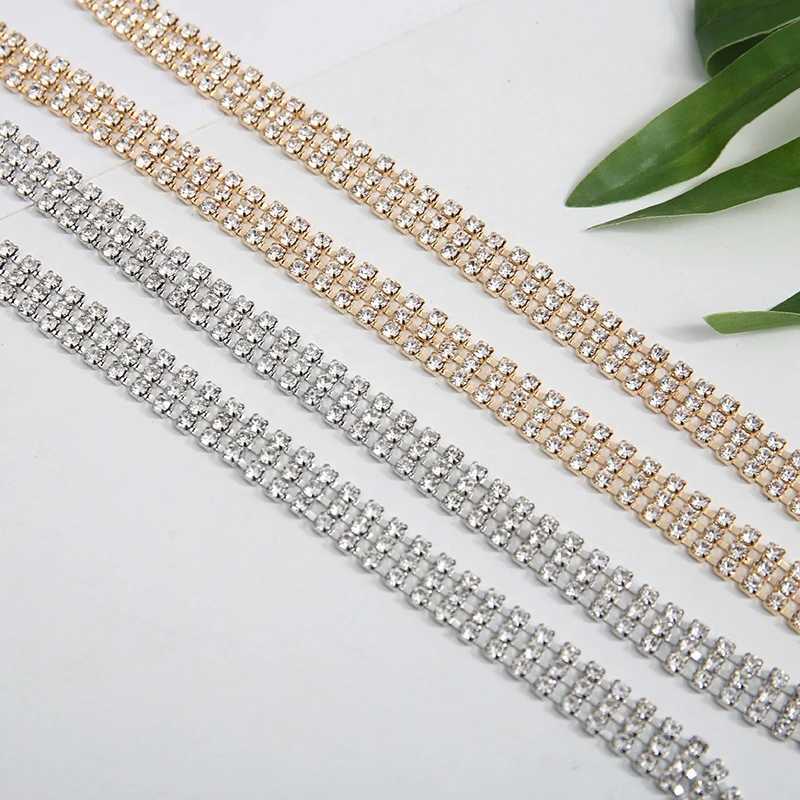 Shiny Rhinestone Women Waist Chain Belt Elegant Long Thin Adjustable Metal Chain For Lady Female Dress Coat Decorative Waistband W241228