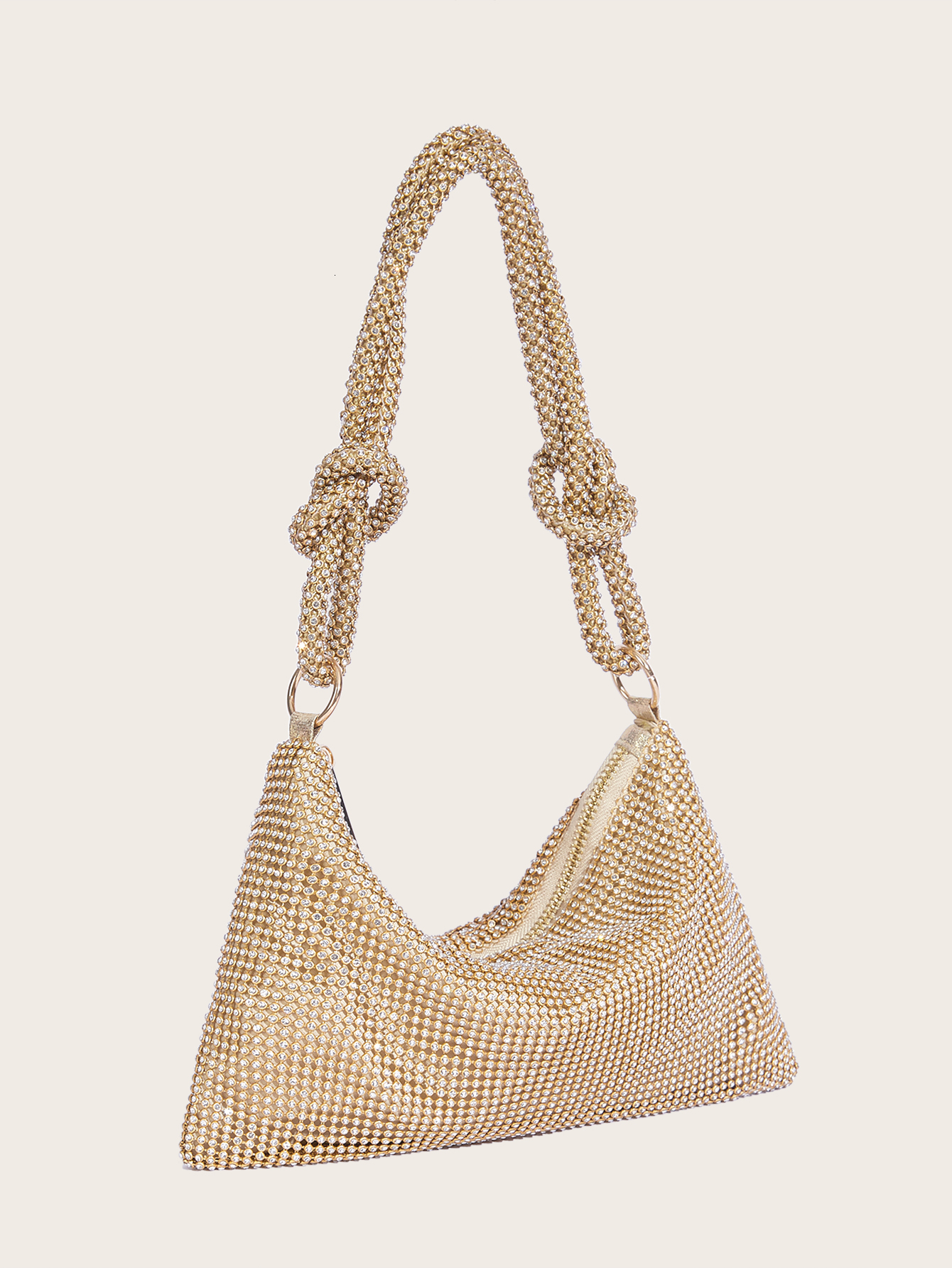 Women Fold Glitter Shiny Wedding Party Evening Dress Elegant Lady Handbag Bridal Clutch Bag