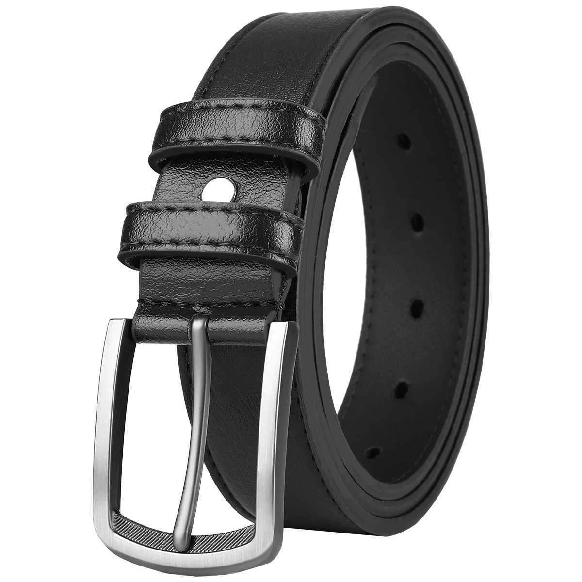 Mens belt mens belt Korean version business trend youth leisure student belt suitable for gifts W241228