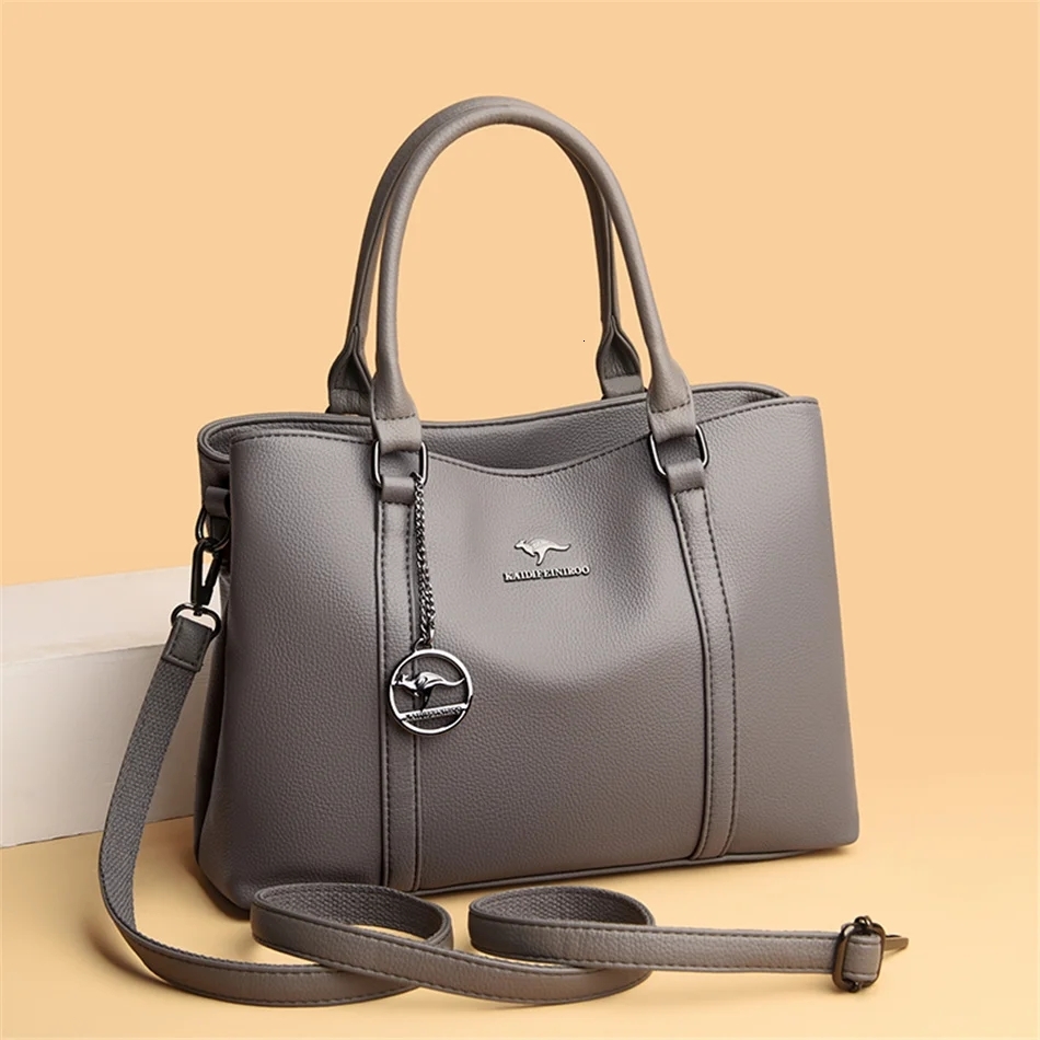 Genuine Brand Designer Women Bags High Quality Leather Shoulder Crossbody Messenger Tote Bag Large Handbag Purses
