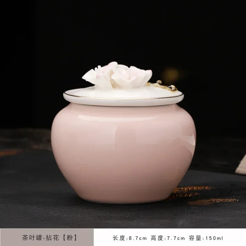 Handmade Floral Pet Urn Dog Cats Birds Small Animals Gentle Creative Sealed Spark Storage Jar Memorial Supplies 241225