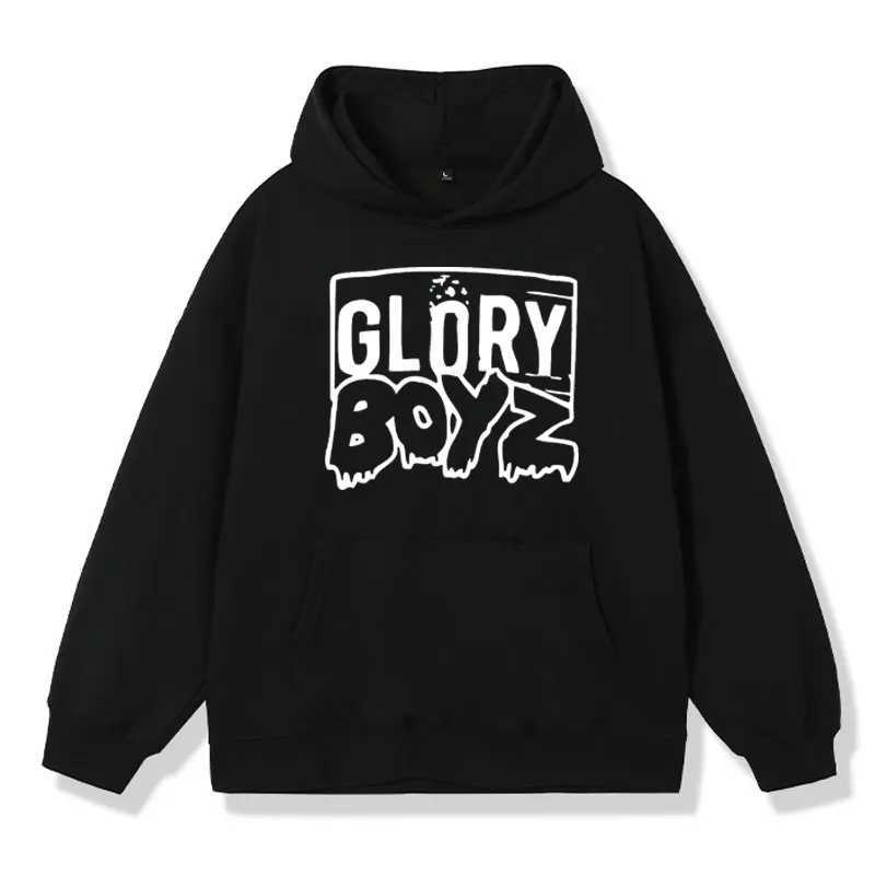 New Arrival Chief Rapper Keef Glory Boyz Printed Hoodie Mens Gothic Punk Hip Hop Sportswear Oversized Harajuku Hoodie Z241228