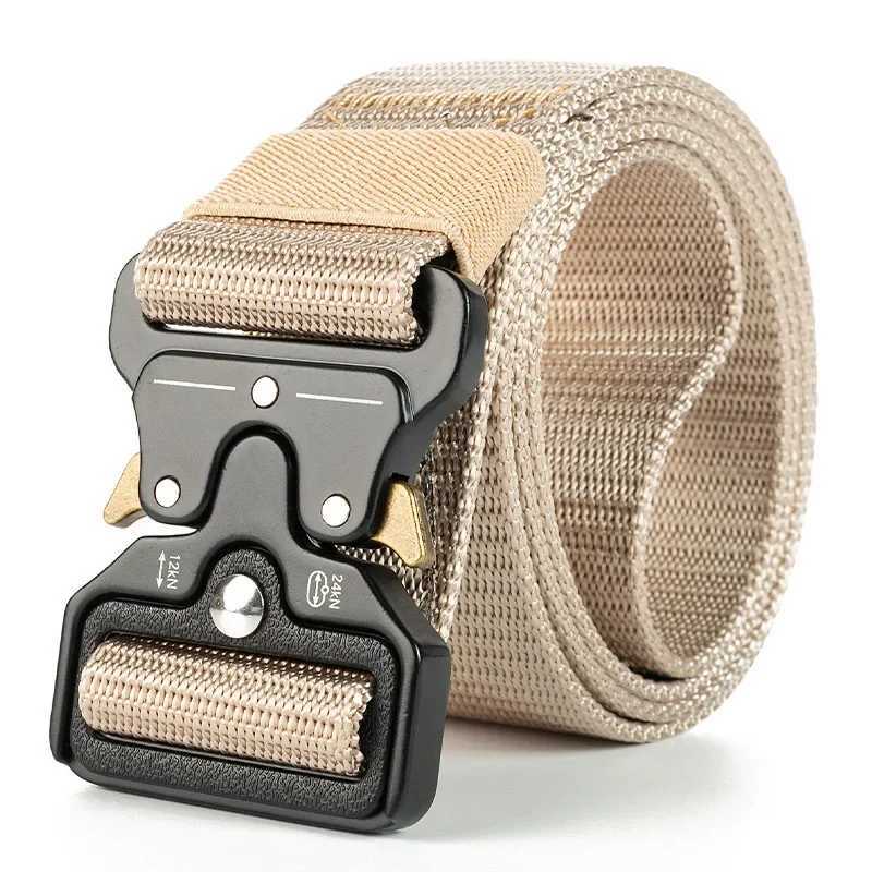 Mens Belt Outdoor Multi Function Belt High Quality Canvas For Nylon Male Luxury Belts Womens Sports Jeans Belt Neutral Belts W241228