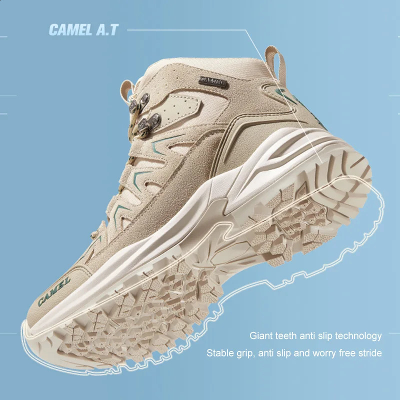 GOLDEN CAMEL Hiking Shoes Women and Men Waterproof Winter Hiking Boots High-top Trekking Shoes for Men Autumn Non-slip 241228