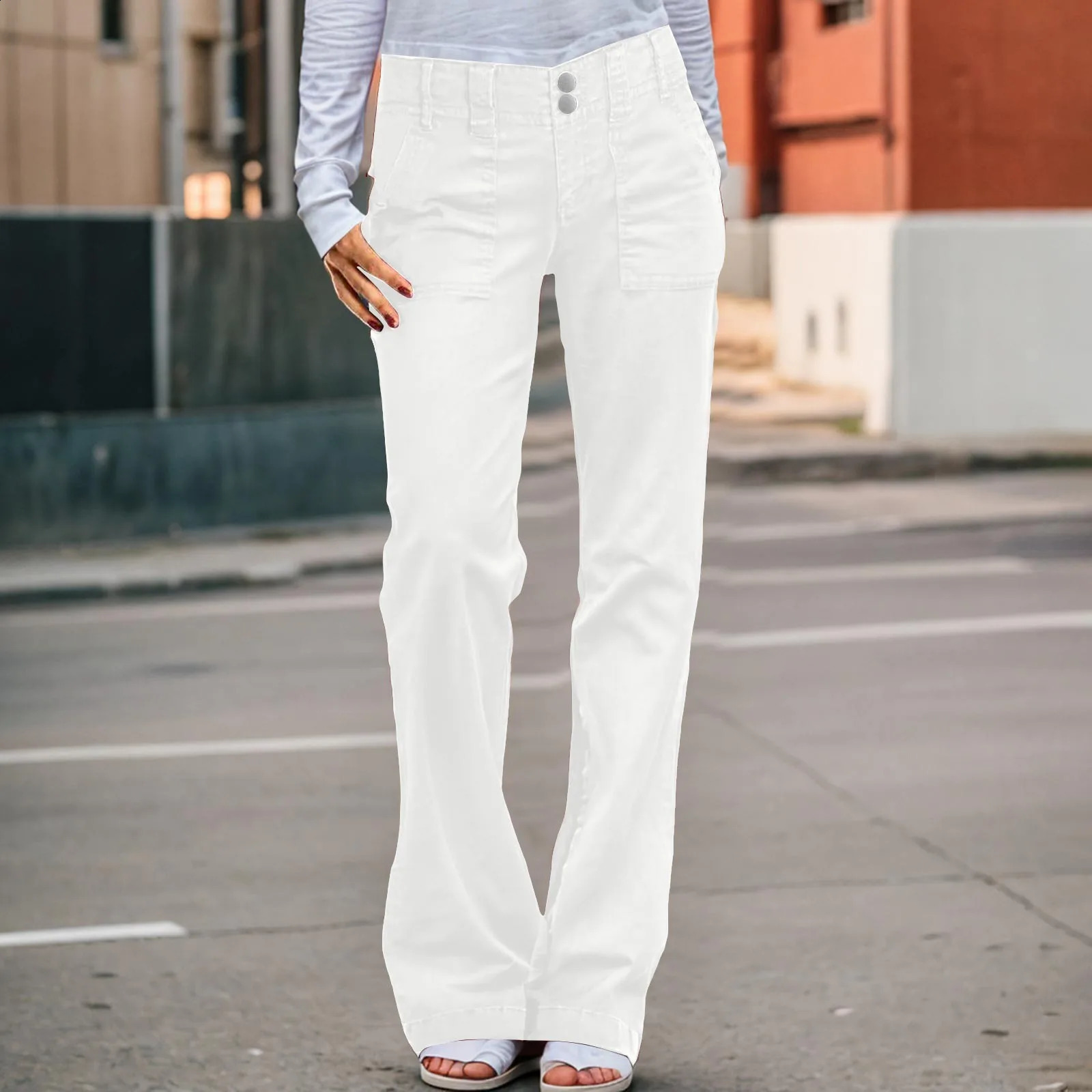 Vintage Women Wide Leg Jeans Harajuku Denim Trousers Oversized Grunge Streetwear Y2k Autumn Pants Solid Straight Jean 241228