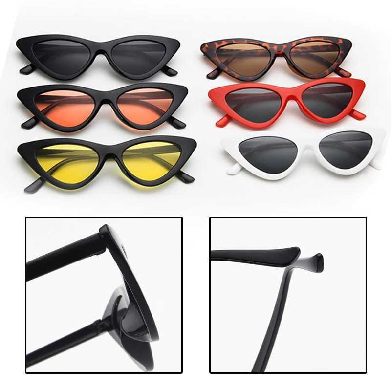Triangle Small Frame Sunglasses UV400 Shades Summer Fashion Vintage Eyewear Outdoor Travel Beach Sun Protection Sun GlassesXJ241228