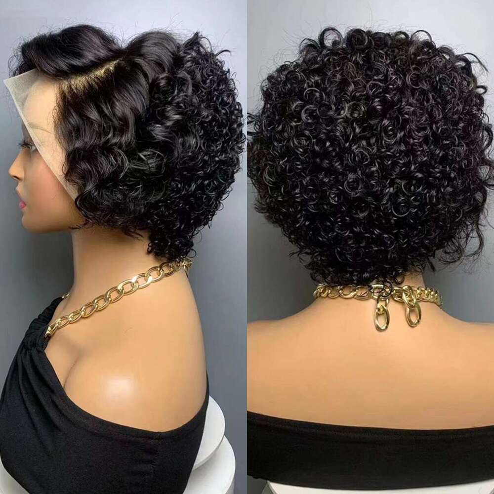 Human Hair Wig 13X4 HD Front Lace Kq2 Kq2