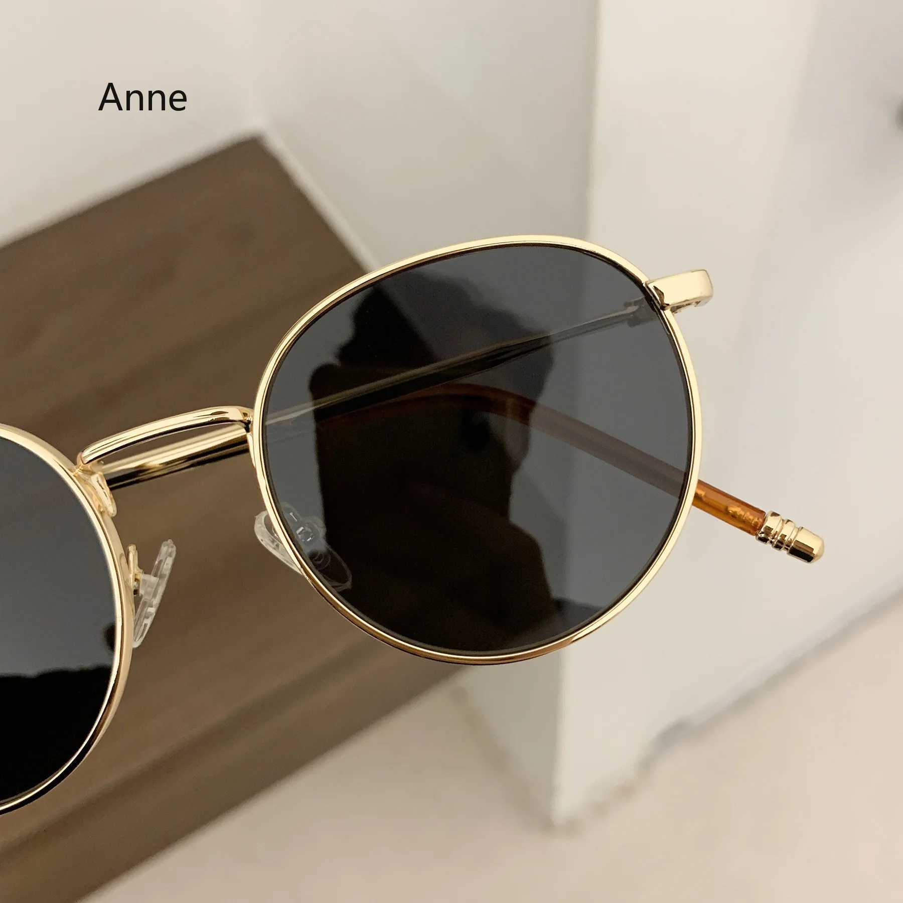 Classic Polarized Sunglass Designer Luxury Brand Round Sunglasses For Men Women 2023 Retro Sun Glasses Male Vintage Shades UV400 W241228