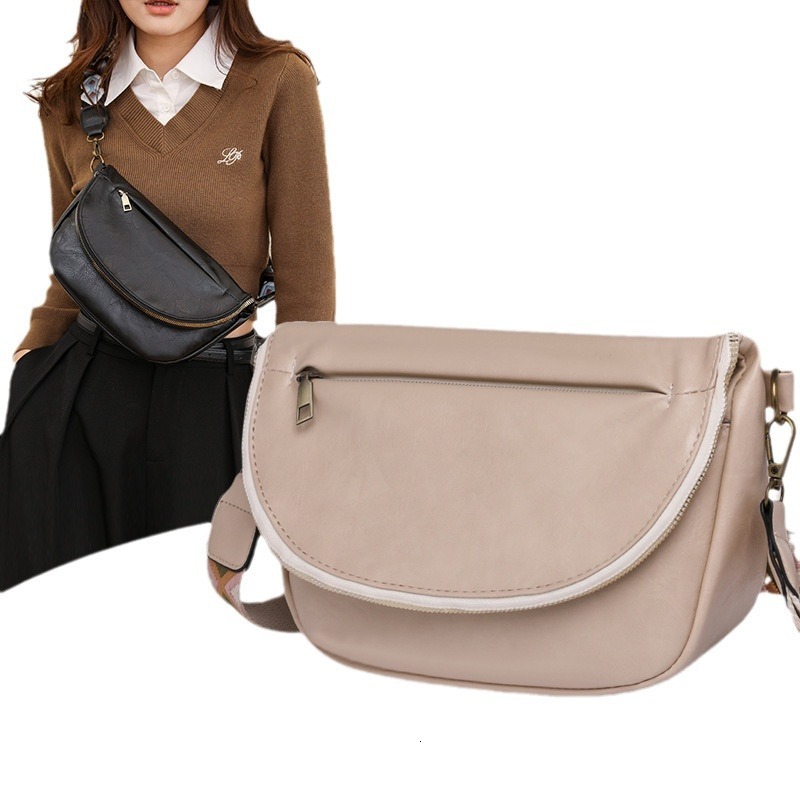 Bags new fashion single shoulder crossbody women's casual and minimalist chest bag for women