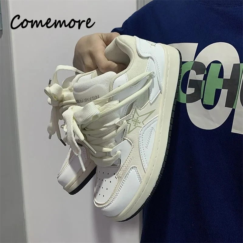 Comemore Designer Sneakers 2023 Spring Fashion Men Skateboard Shoes for Women Casual Tenis Woman Street Style Breathable Shoe 44 ddmythur