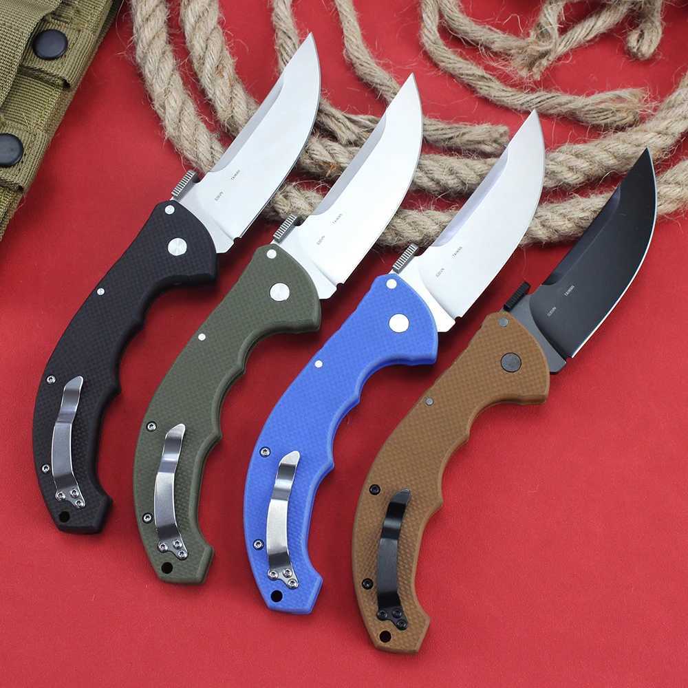New Cold TALWAR Knives CTS XHP Steel G10 Folding Knife EDC Multipurpose Outdoor Tactical Survival Hunting Pocket Knife for MenXJ241228