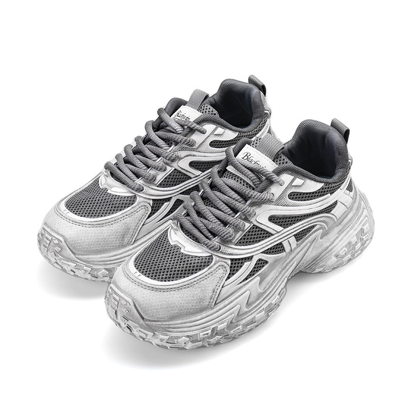 Free shipping 2025 new designer casual shoes for womens mens ladies lace up Mesh surface women Platform running sneakers outdoor sports trainers size 