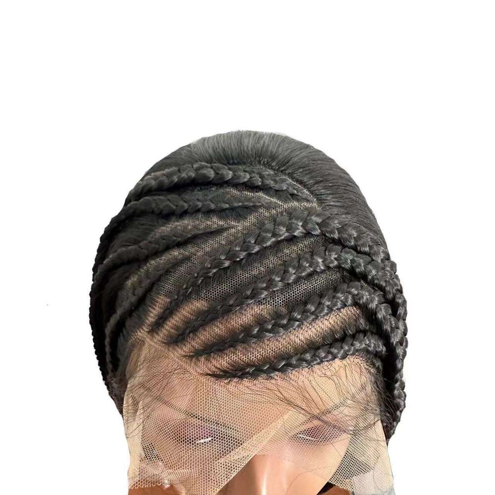 Wig 13 * 4 LACE Front Bo Braid Headband, Short Straight With Baby BOB Hair Gloves Kq2 Kq2