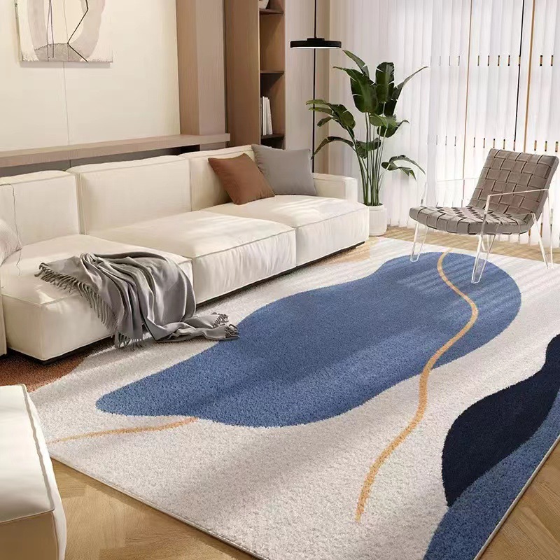 5054-488-68.7-Striped Carpet Large Area Living Room Carpets Comfortable Soft Bedroom Rug