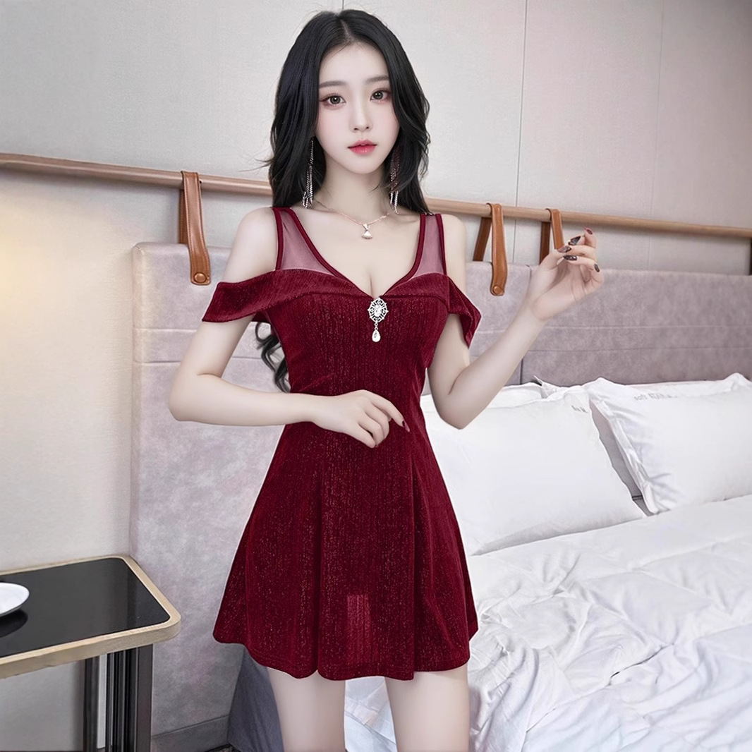 G222 dress sexy hot girl new style temperament slim fit