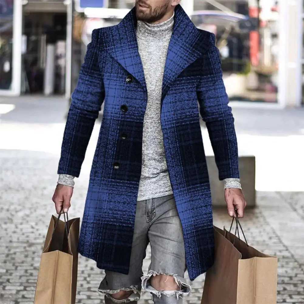 Brand-Mens Coat 2022 New Casual Men Coat Winter 6 Colors Men Coats Winter Formal Mens Trench Coat Jacket Plus Size S-3Xl Outdoor W241228
