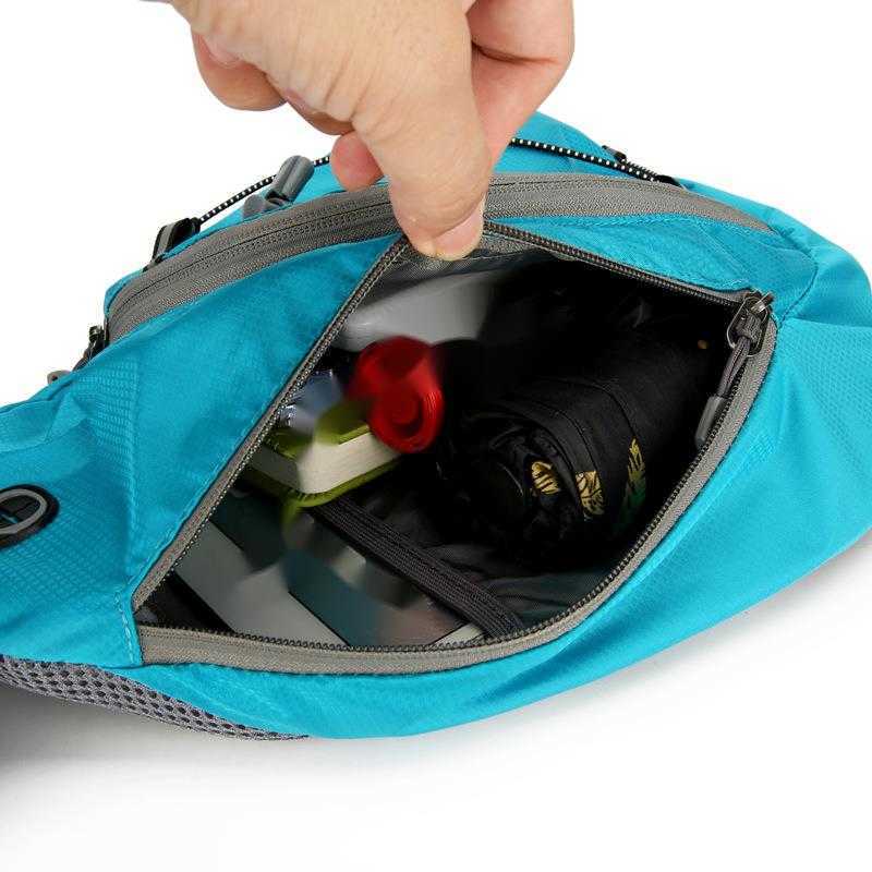 Large Capacity Hiking Bag Portable Hiking Leisure Crossbody Chest Bag Single Shoulder Backpack Sports Waist Bag Travel Bags 240920