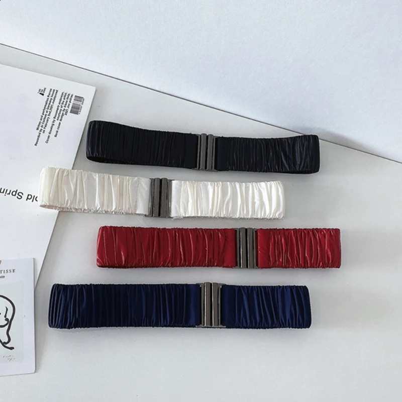 Women Elastic Belt Slim Shaping Girdle Casual Corset Lady Waistband Winter Down Jacket Overcoat Accessories Wholesale 241225