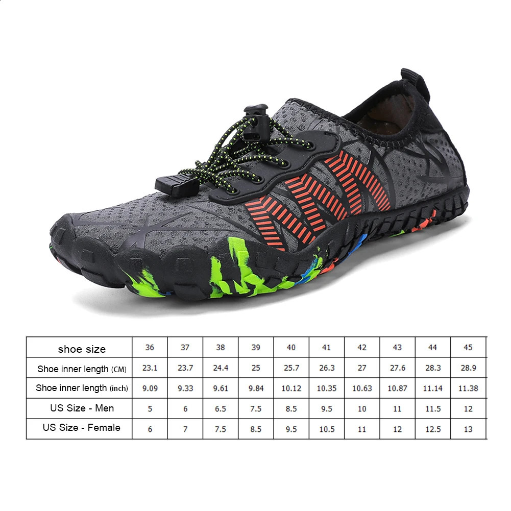 Men Aqua Shoes Women Water Shoes Sport Barefoot Outdoor Upstream Sneakers For Beach Swimming Diving Fitness Yoga Footwear 241228