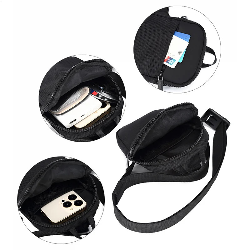 Mens Fashion Small Chest Bag 241228