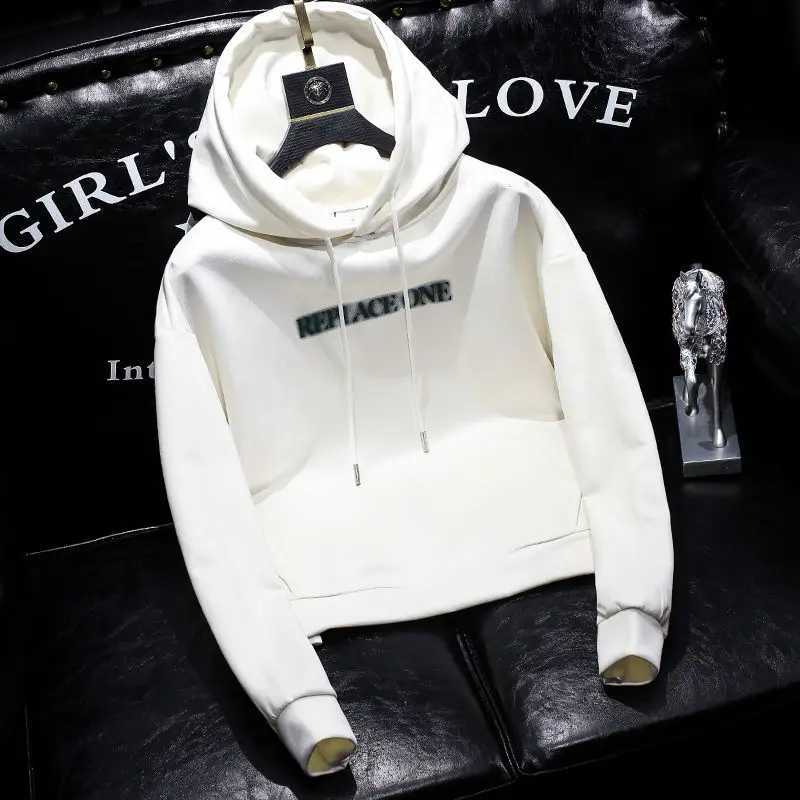 Mens pocket sized mens sportswear Korean style new cotton one-piece simple streetwear Y2k retro winter X241228