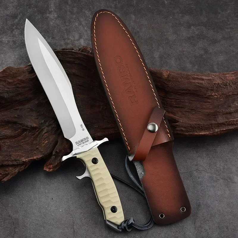 High Hardn MK9 Military Fixed Blade Knife Outdoor Cam Survival Knives Tactics Hunting Dense Multi-purpose ToolXJ241228