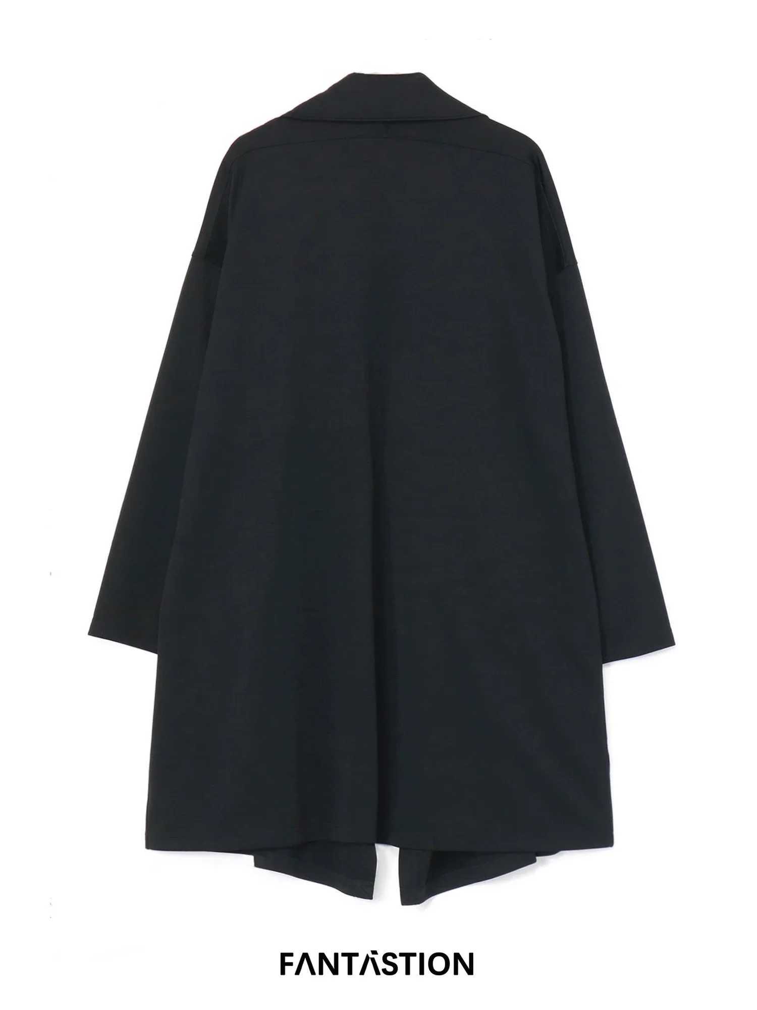 FANTASTION large windproof jacket Dongdaemun South Korea high-quality clothing mens windbreaker mens windbreaker long windbreaker mens windbreaker W24