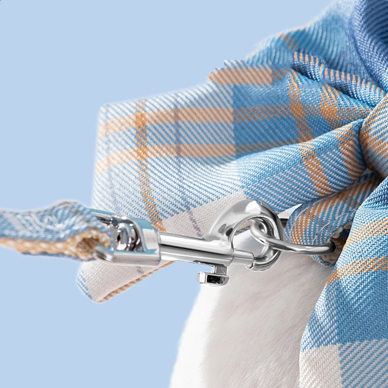 Cat Dog Collar Cute Pet Harness with Breast Strap Traction Rope Cat Clothes Harness Vest Princess Puppy Kitten Accessories 241227