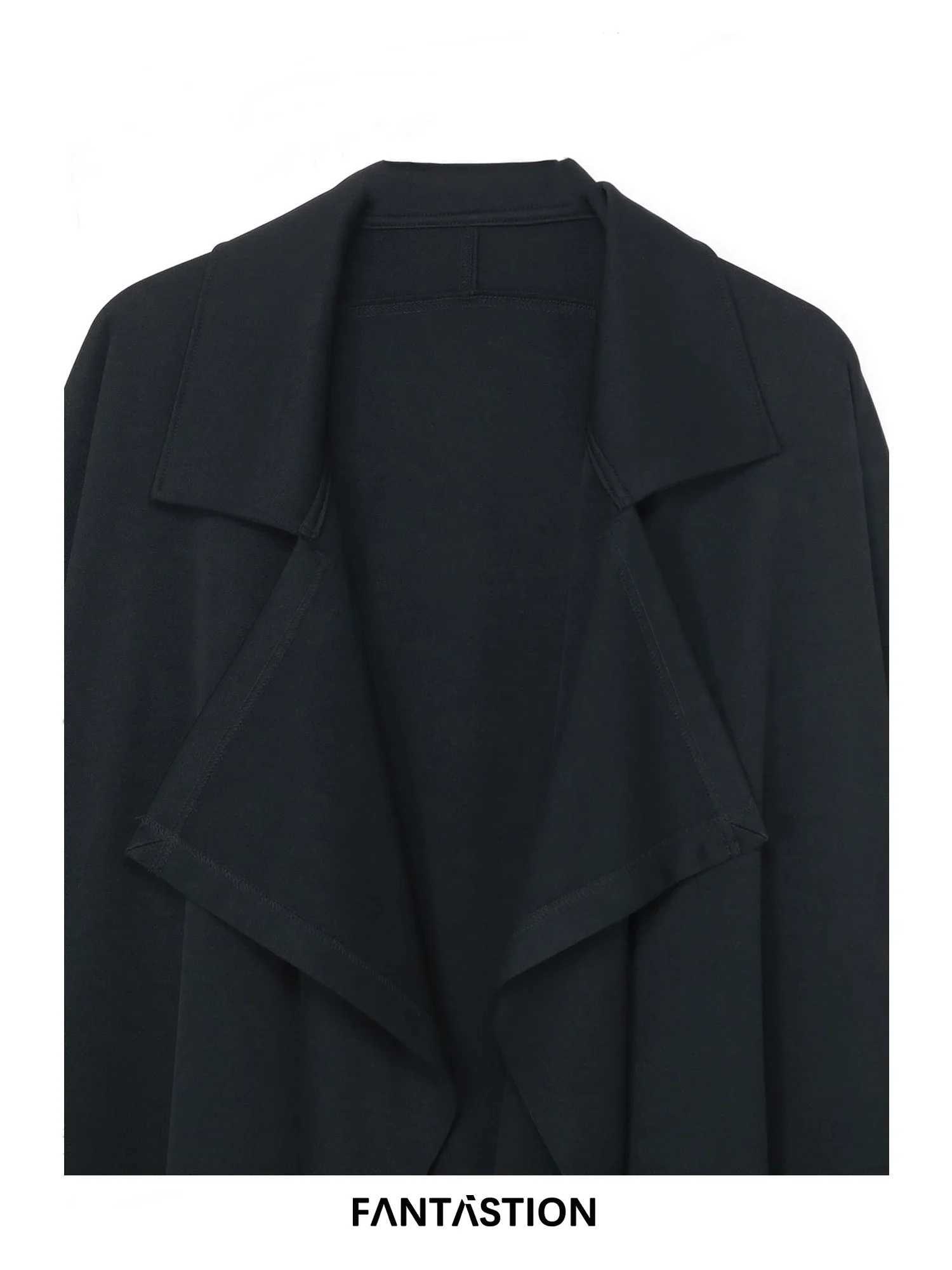 FANTASTION large windproof jacket Dongdaemun South Korea high-quality clothing mens windbreaker mens windbreaker long windbreaker mens windbreaker W24