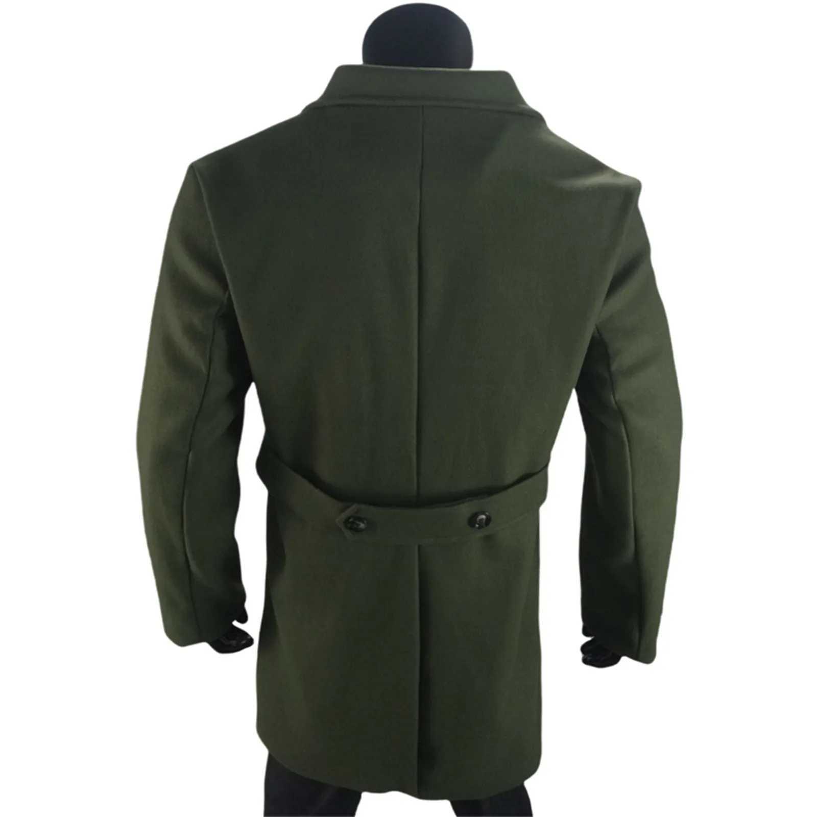 Mens Knit Tops Slim Casual Jacket Padded Long Sleeve Warm Sweater Windproof Zipper Coat Cardigan Autumn Winter Outerwear W241228