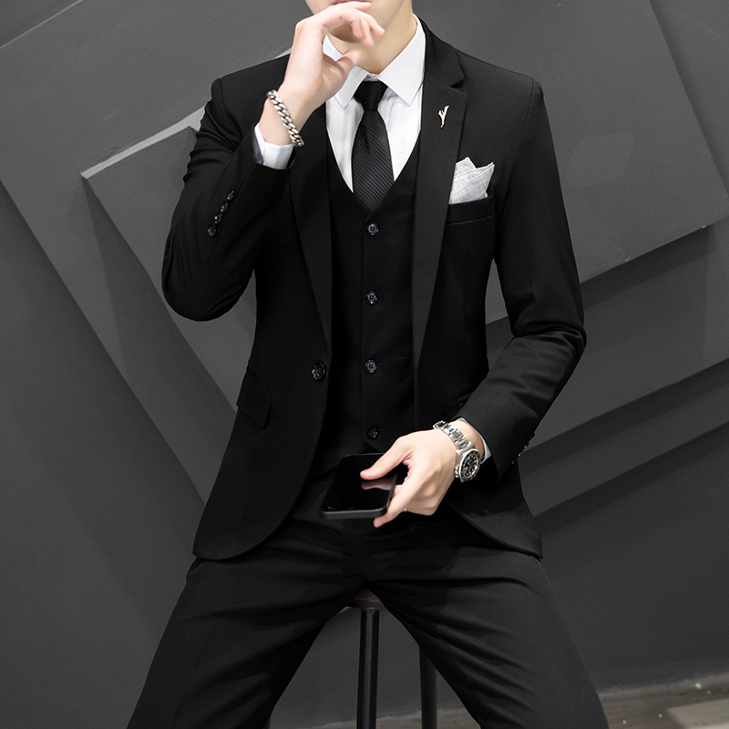 M1228Business formal suit small suit slim fit best man groom wedding dress