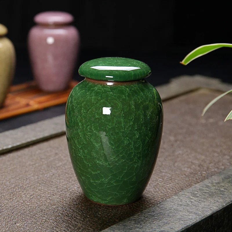 Small Pet Urn Bird Dog Pet Urns Cremation Pet Caskets Funeral Vase Cat Cremation Ash For Human Ashes Made Ceramics Hand Painted 241225