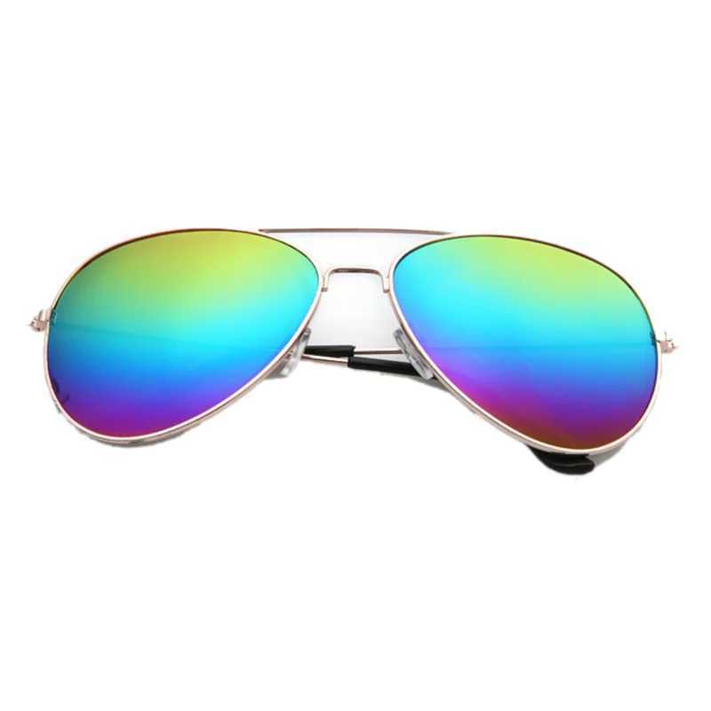 Unisex Classic Mens Sunglasses for Women Classic Pilot Style Gradient Mirror Lens Retro Driving Sun Glasses Reflective Lens W241228