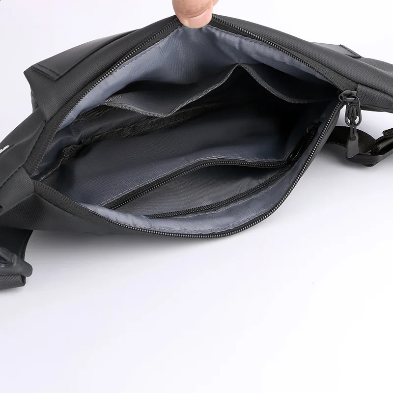 anti-theft chest bag crossbody bag for men Messenger bag sling shoulder bag mobile phone waterproof bagpack travel sports bag 241228