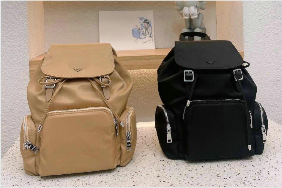 Designer Backpack School Bag Rucksack Men Women Luxury Backpacks Handbags Fashion Nylon back packs Totes Crossbody Shoulder Bags Knapsack 28cm uj