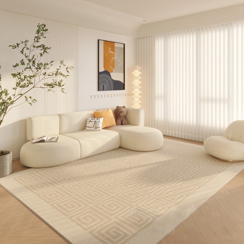 5072-559-78.8-Living Room Decoration Thick Rug Simple Plush Rugs for Bedroom Fluffy Soft Lounge Mat Nordic Style Non-slip Carpet