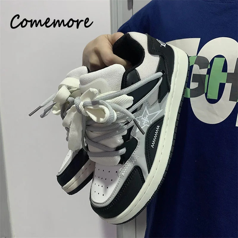 Comemore Designer Sneakers 2023 Spring Fashion Men Skateboard Shoes for Women Casual Tenis Woman Street Style Breathable Shoe 44 ddmythur