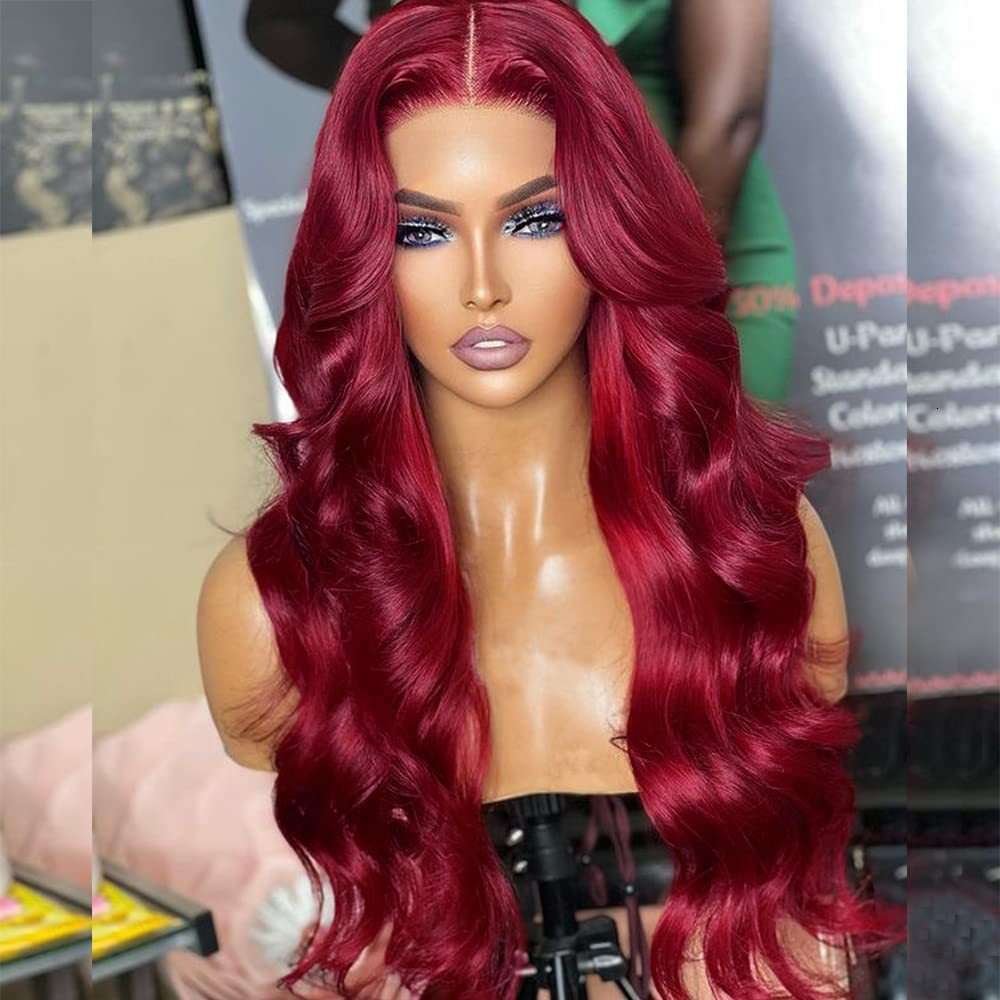 Front Lace For Women In Bury With Large Waves And Long Curly Hair. High Temperature Silk Synthetic Wig Kq2 Kq2
