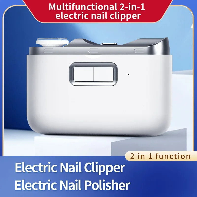 Intelligent Automatic Electric Nail Clipper Multifunction Nail Grinder Nail Polishing USB Charging 250103