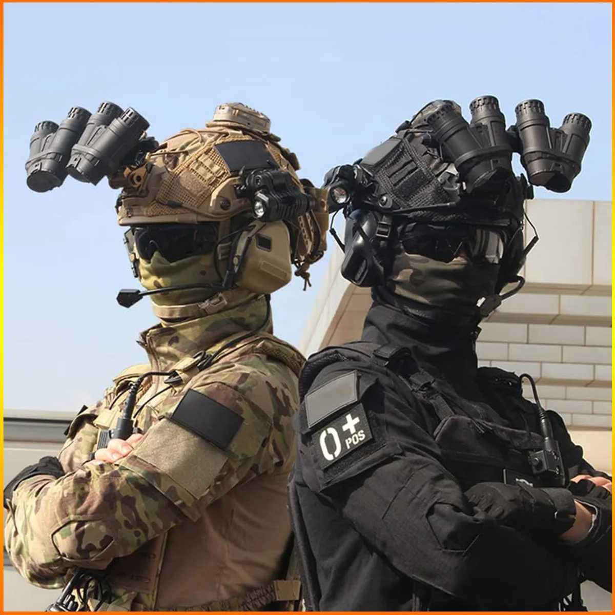 Airsoft Fast Helmet Set with Tactical set and Helmet Cover Adjustable Outdoor Tactical Gear for Cosplay Paintball Hunting W241228