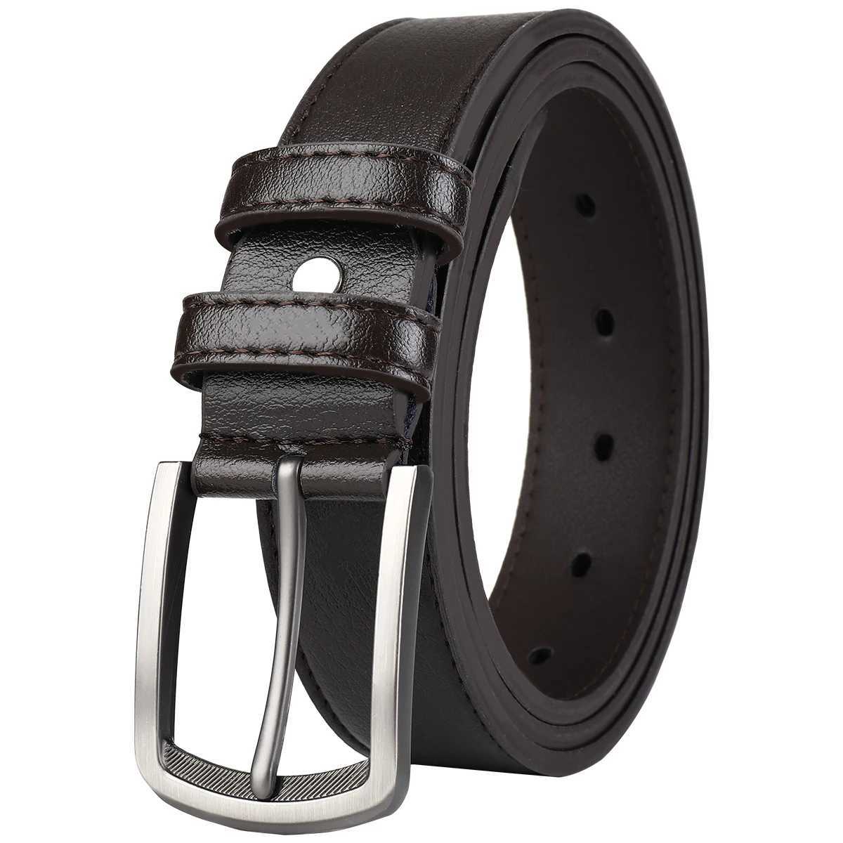 Mens belt mens belt Korean version business trend youth leisure student belt suitable for gifts W241228
